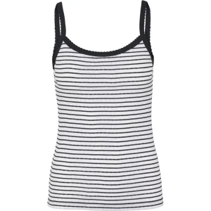 Basic Apparel – Arense Top, Bright white / sky captain