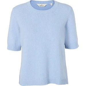 Basic Apparel – Cady SS O-Neck, Frozen Fjord