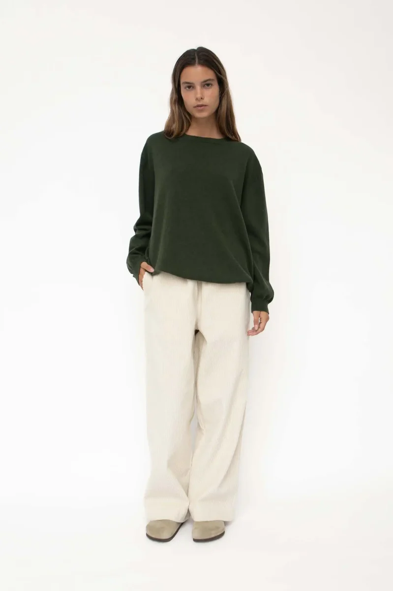 Studio Feder – Bella Pants Corduroy, Undyed - Billede 3