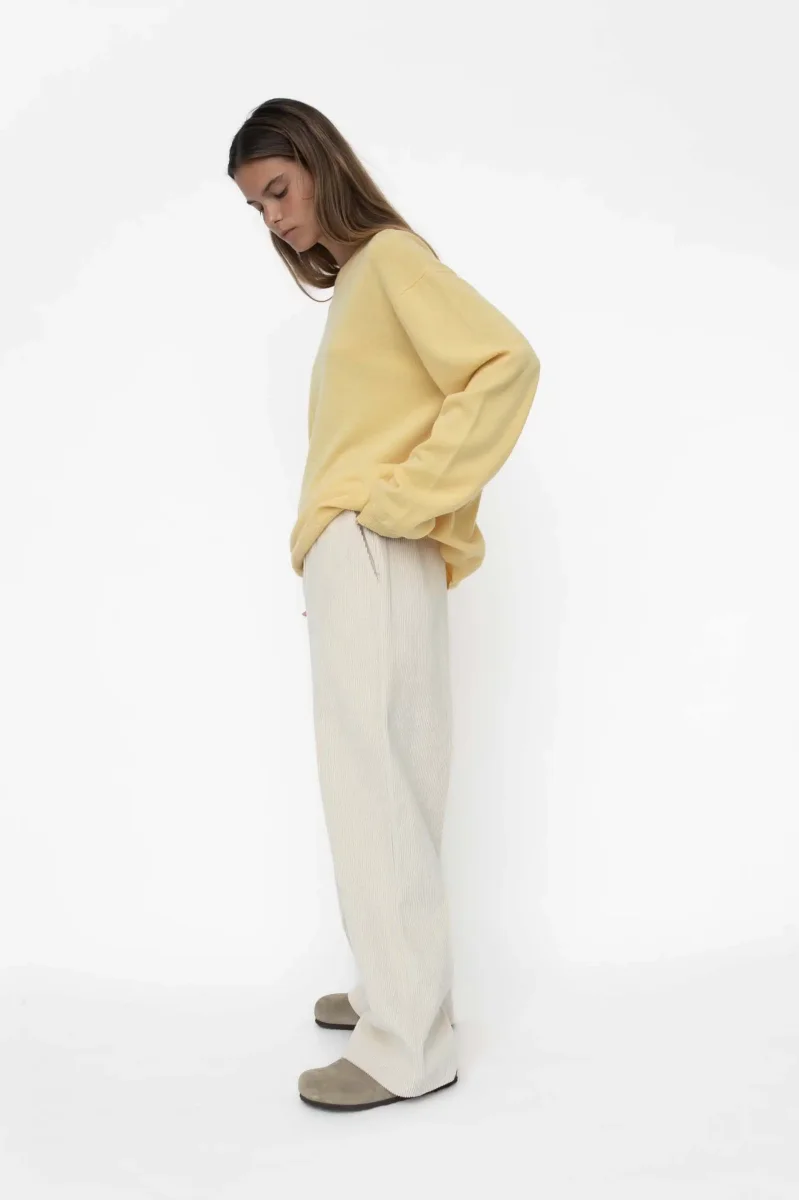 Studio Feder – Bella Pants Corduroy, Undyed - Billede 5