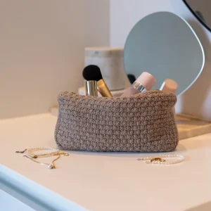 By Lohn – Strikket Clutch, Tiger Melange