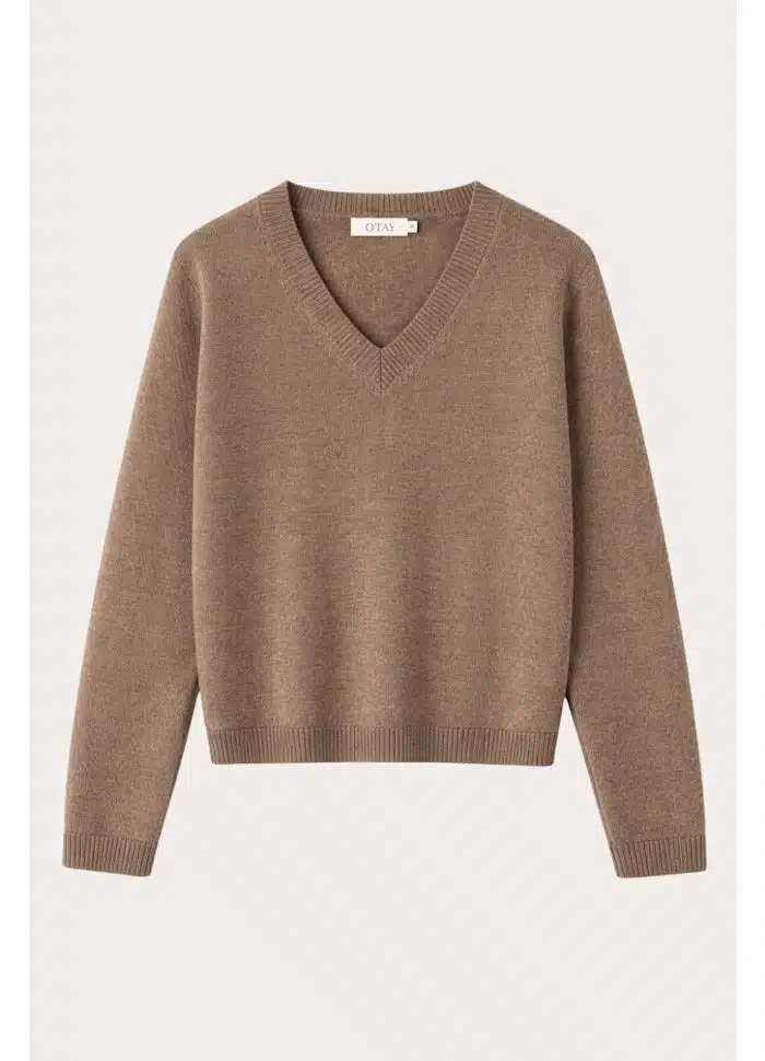 O’TAY – Ruby Blouse, Walnut